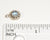 Alwaysbelisting: Vintage 925 Sterling Silver Round Blue Stone Pendant