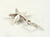 Vintage Jewelry 925 Sterling Silver Shiny Star Designed Charm