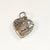 Alwaysbelisting: Vintage 925 Sterling Silver Shaking Hands Heart Pendant -110328