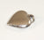 Alwaysbelisting: Vintage 925 Sterling Silver Shaking Hands Heart Pendant -110328