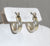 Alwaysbelisting: Vintage 925 Sterling Silver Loely Latch Hoop Earrings