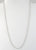 Vintage 925 Sterling Silver Wonderful Italy Link Chain Necklace