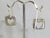 Alwaysbelisting: Vintage 925 Sterling Silver Barse Cut Out Heart Earrings-112252