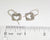 Alwaysbelisting: Vintage 925 Sterling Silver Barse Cut Out Heart Earrings-112252