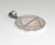 Vintage 925 Sterling Silver Mother Of Pearl Pendant (14.7G)