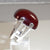 Vintage 925 Sterling Silver Red Stone Ring Size 7.5 (22.7G) (22.7G)