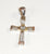 Alwaysbelisting: Vintage 925 Sterling Silver White Stone Cross Pendant