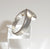 Alwaysbelisting: 925 Sterling Silver White Stone Inlay Band Ring Size 7