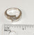 Alwaysbelisting: 925 Sterling Silver White Stone Inlay Band Ring Size 7