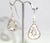 Alwaysbelisting: Vintage 925 Sterling Silver Dangle Drop Hoop Earrings