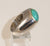 Alwaysbelisting: Vintage 925 Sterling Silver Aqua Turquoise Ring Size 8