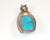 Alwaysbelisting: Vintage 925 Sterling Silver Blue Turquoise Pendant