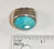 Alwaysbelisting: Vintage 925 Sterling Silver Turquoise Ring Size 9.5