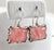 Signed A.S. 925 Sterling Silver Watermelon Quartz Earrings (8.2G)