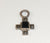 Alwaysbelisting: Vintage 925 Sterling Silver Black Onyx Cross Pendant