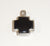 Alwaysbelisting: 925 Sterling Silver Black Onyx Reversible Cross Pendant -113048