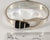 Alwaysbelisting: Vintage 925 Sterling Silver Black Onyx Inlay Bracelet