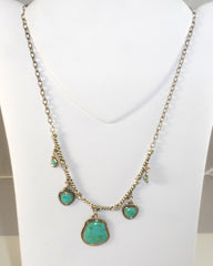 Alwaysbelisting: Vintage 925 Sterling Silver Barse Turquoise Necklace