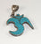 Alwaysbelisting: 925 Sterling Silver Inlay Turquoise Om Hindu Pendant