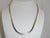 925 Sterling Silver 18" Flat Snake Link Necklace (28.5G) (28.5G)