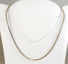 Alwaysbelisting: Vintage 925 Sterling Silver Snake Chain Necklace