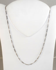 Alwaysbelisting: Vintage 925 Sterling Silver Figaro Chain Necklace