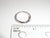 925 Sterling Silver White & Pink Stone Ring Size 7 (2.2G) (2.2G)(2.2G)