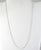 Vintage Jewelry 925 Sterling Silver Bright Su Snake Chain Necklace