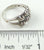 Vintage 925 Sterling Silver Unique Cat Design Ring Size 7 (2.4G)